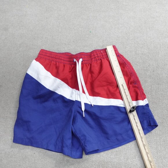 Chubbies Swim Shorts Medium Red White Blue Lined Patriotic 4.5"  Made in USA - Picture 2 of 10